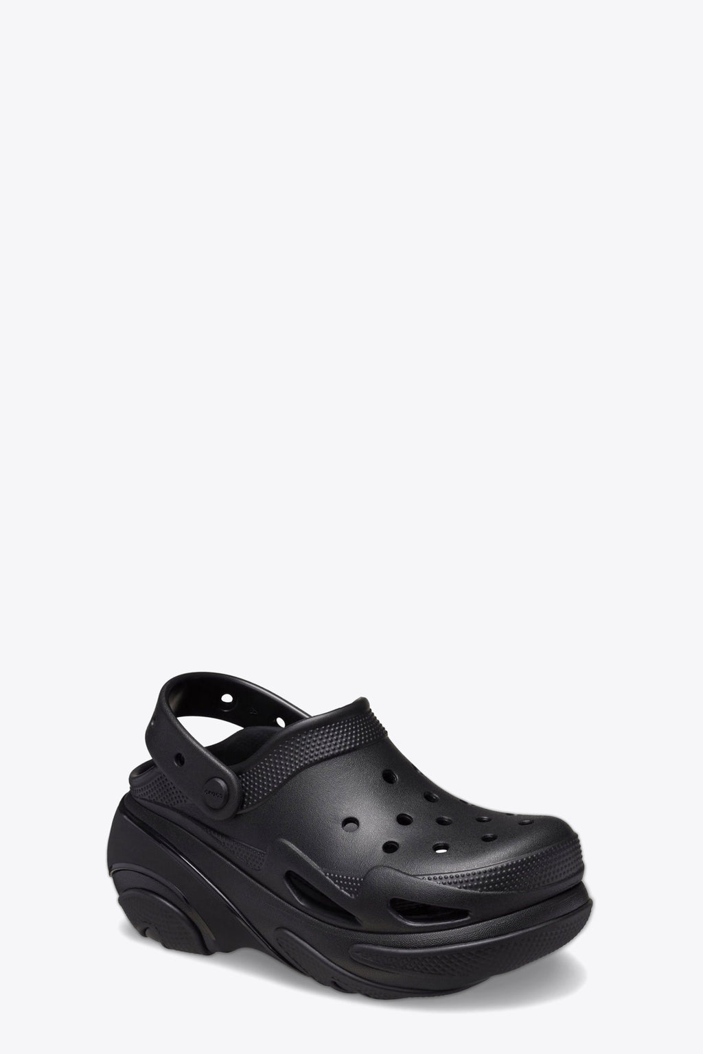 alt-image__Black-rubber-clog-with-platform-sole---Bubble-Crush-Clog