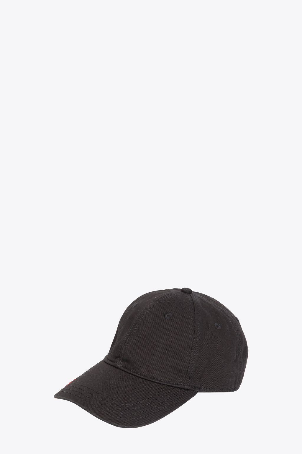 alt-image__Cappello-in-cotone-nero-con-visiera---Logo-Cap