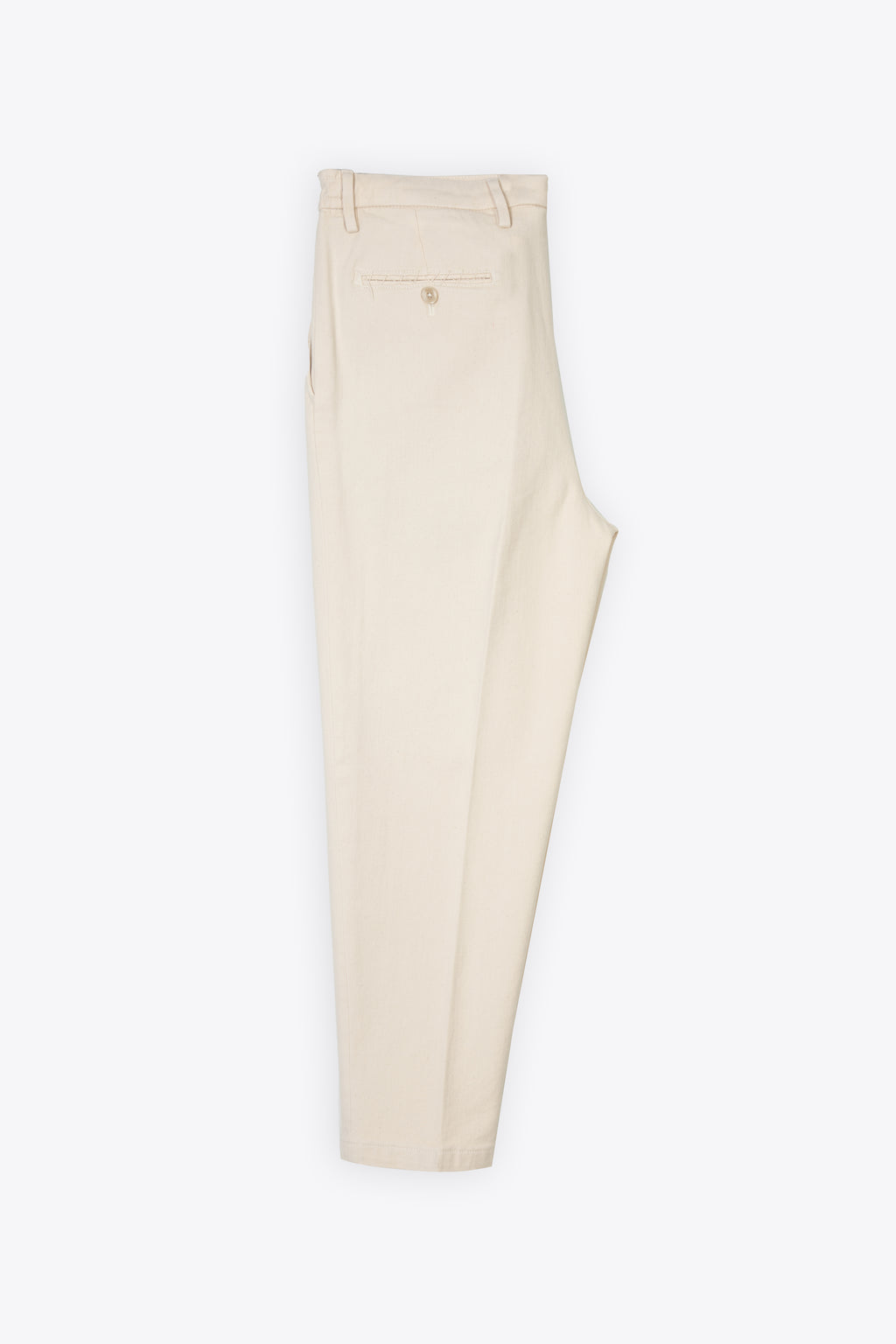 alt-image__Pantalone-in-twill-di-cotone-panna-con-pince---Portobello