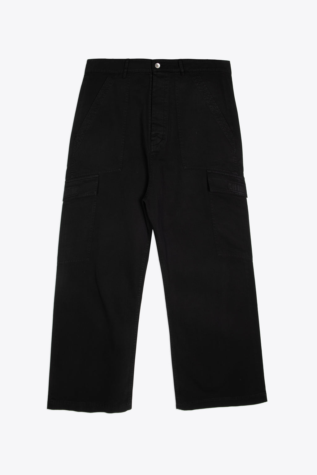 alt-image__Pantalone-cargo-in-cotone-nero---Cargo-Trousers