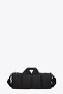 Borsone nero in pvc impermeabile imbottito - Nyssa Puffer Duffle Bag 