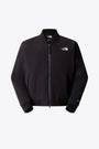 Black nylon bomber jacket with syntethic padding - M Tnf Bomber 