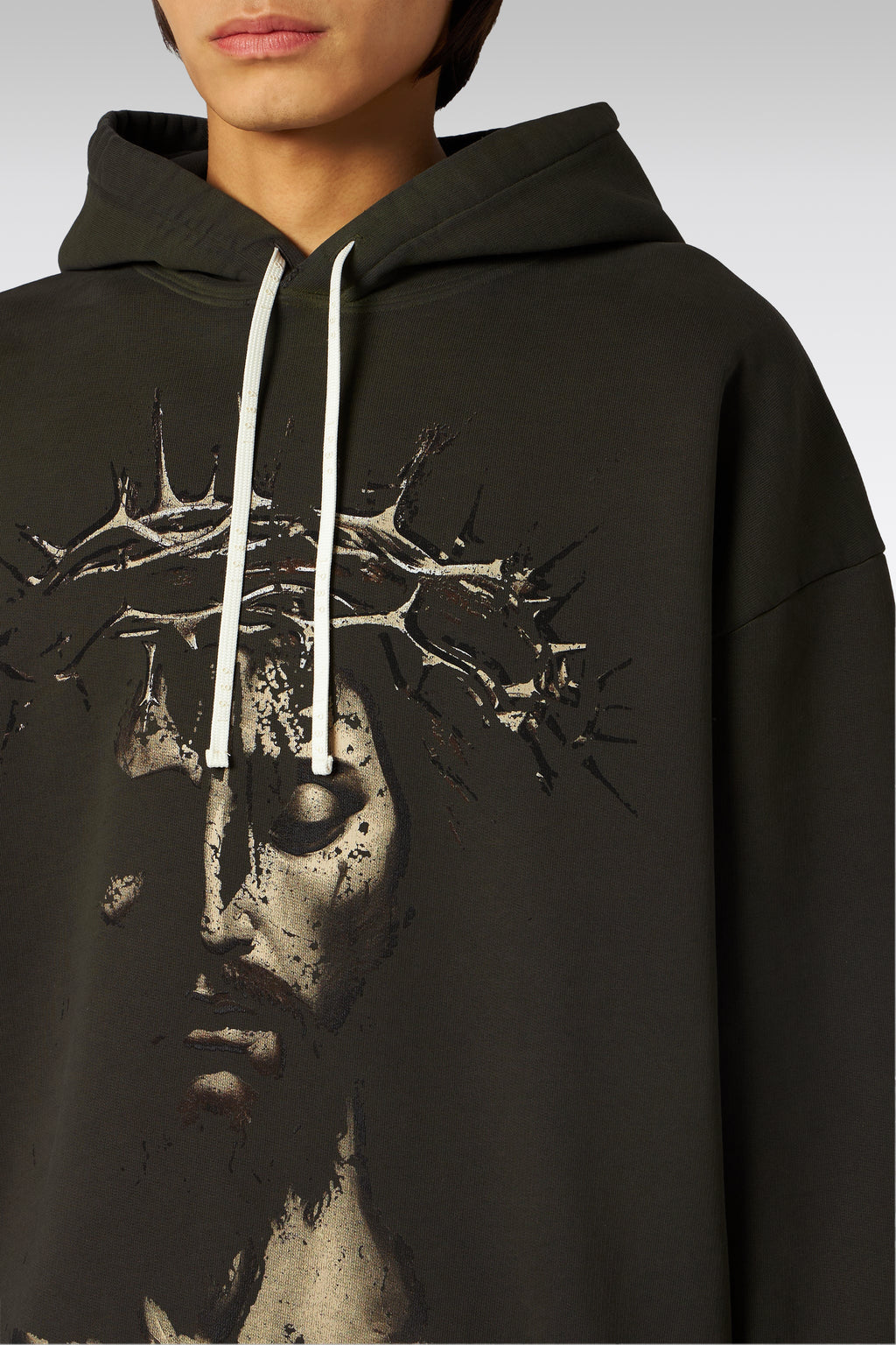 alt-image__Felpa-in-cotone-grigio-antracite-con-stampa-Jesus---Hoodie-Jesus