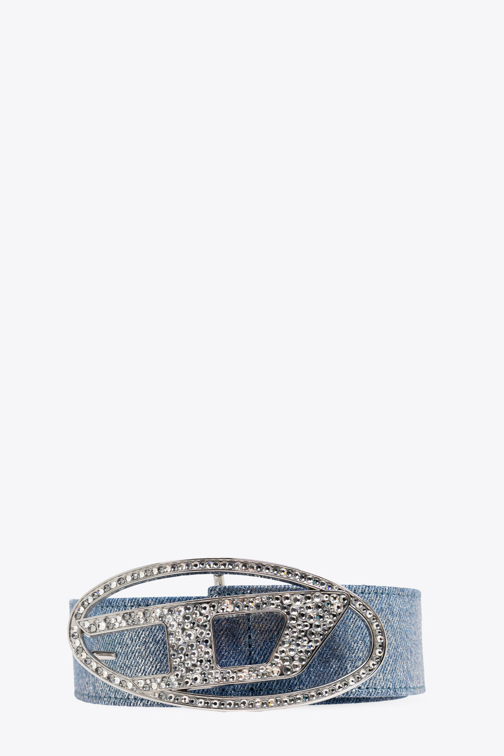 alt-image__Cintura-in-denim-blu-con-fibbia-Oval-D-con-strass---B-1Dr-Strass-Belt