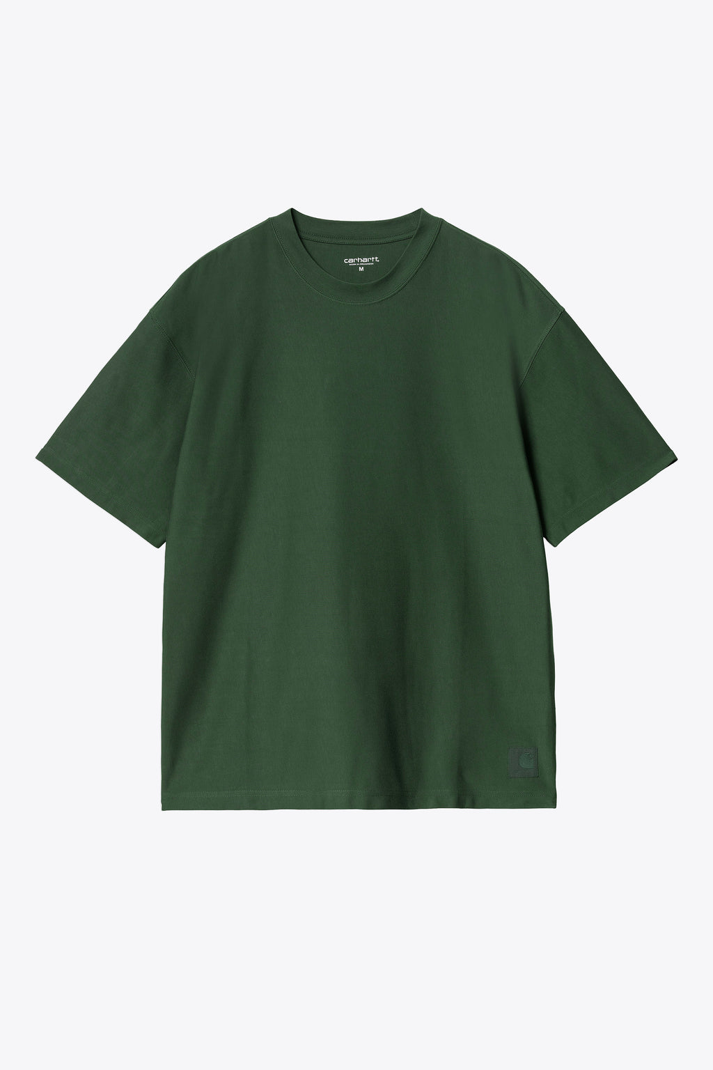 alt-image__T-shirt-in-cotone-verde-con-logo-tono-su-tono---S/S-Dawson-T-Shirt