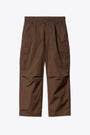 Pantalone cargo in cotone marrone - Cole Cargo Pant 