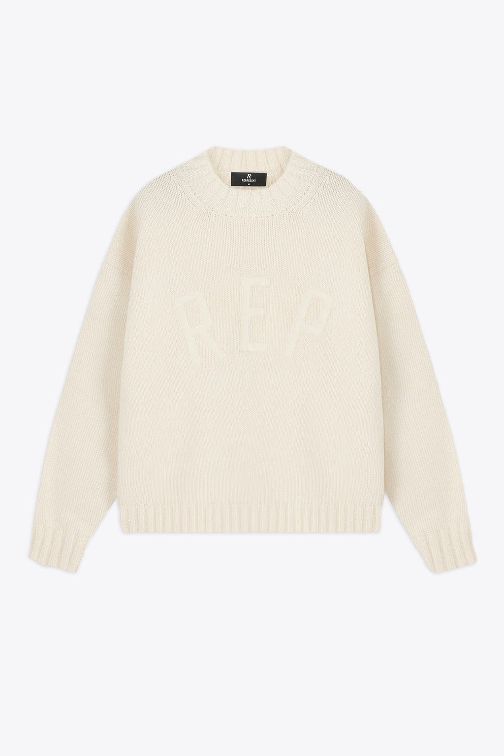 alt-image__Off-white-wool-blend-sweater-with-Rep-applique---Rep-Knit-Jumper