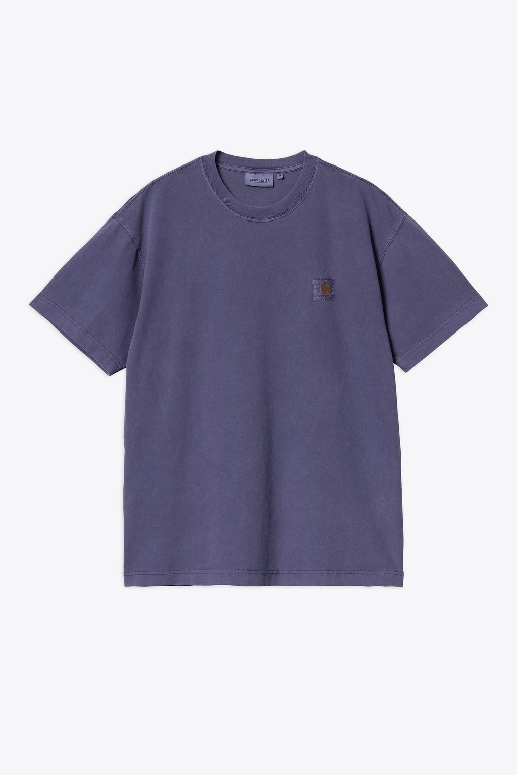 alt-image__Purple-cotton-garment-dyed-t-shirt-with-chest-logo-patch---L/S-Vista-T-Shirt