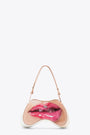 All-over printed patent leather shoulder bag - Play Shoulder Bag 