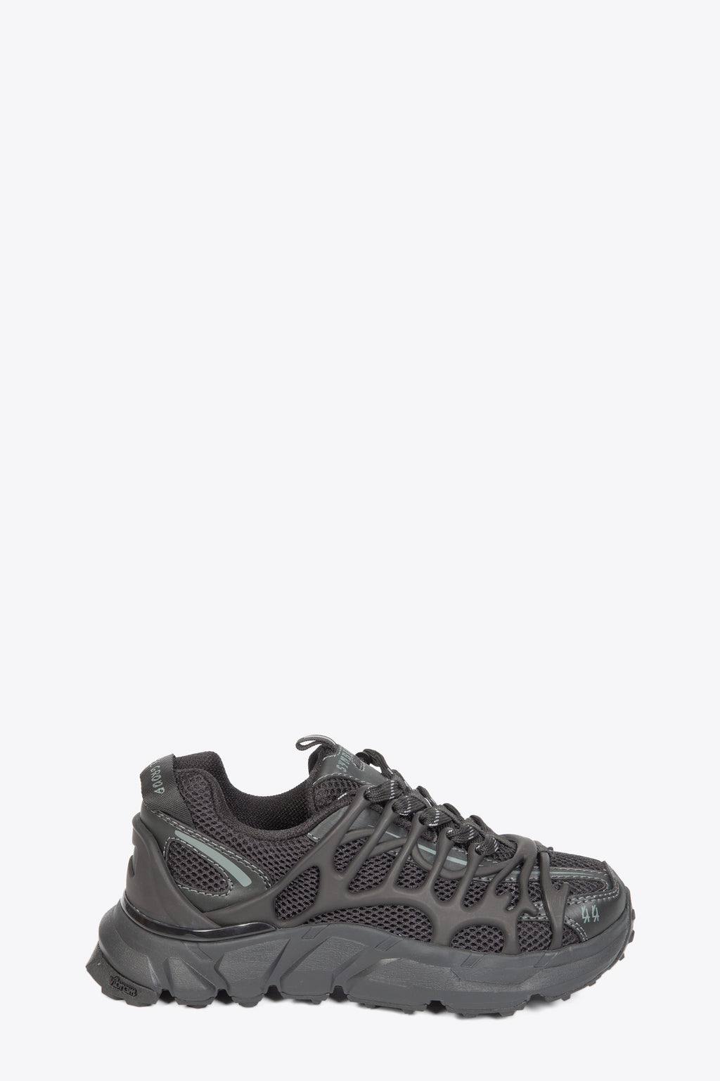 alt-image__Black-mesh-and-rubber-lace-up-low-sneaker---Symbiont-2--