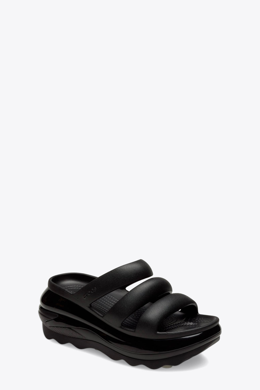 alt-image__Black-rubber-sandal-with-wedge---Mega-Crush-Triple-Strap