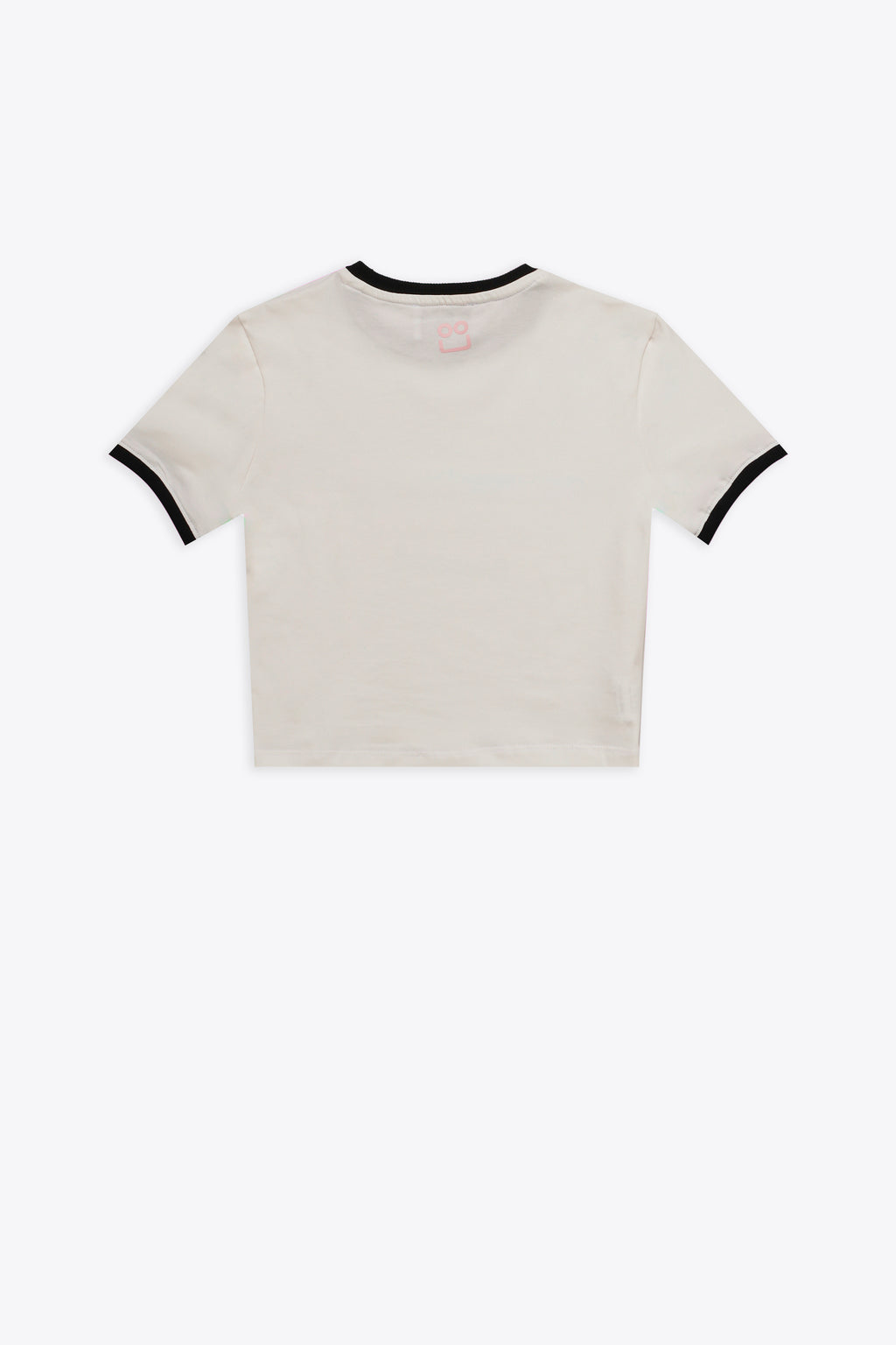 alt-image__White-stretch-cotton-cropped-t-shirt-with-front-slogan-print