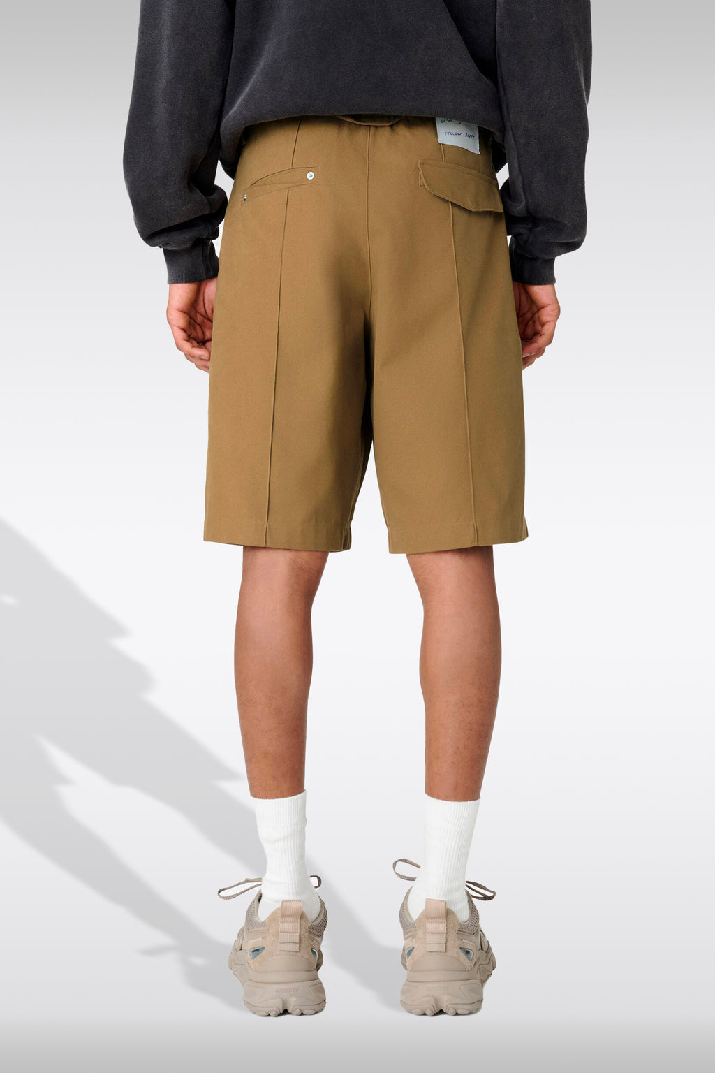 alt-image__Bermuda-in-canvas-color-cammello---Dallas-Straight-Shorts