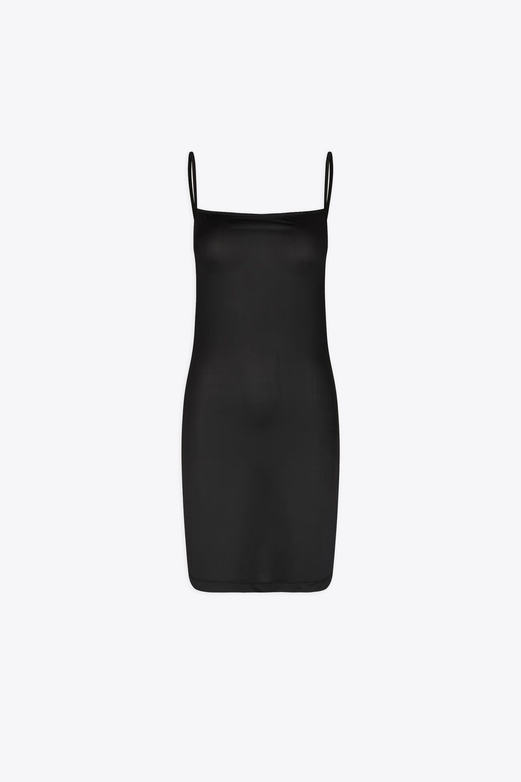 alt-image__Abito-corto-in-jersey-stretch-nero-con-bretelle-sottili---Safaye-Slip-Dress