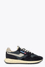 Black nylon and suede low sneaker - Reelwind Low  