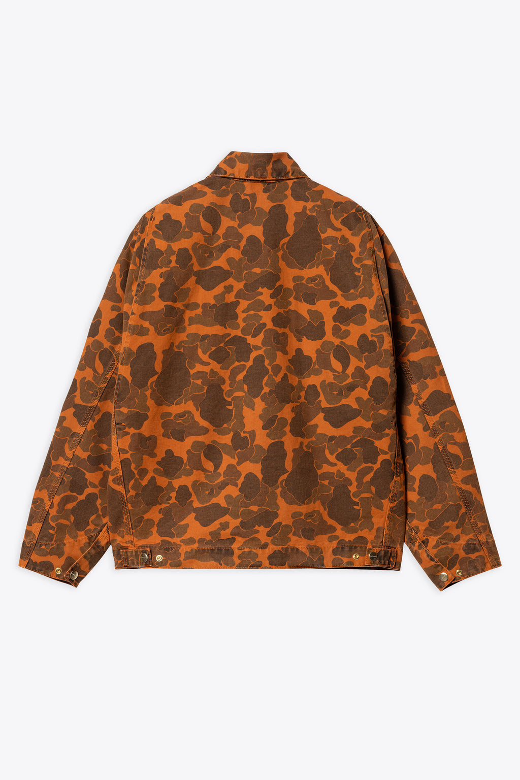 alt-image__Giacca-in-canvas-camouflage-arancione---Duck-Detroit-Jacket