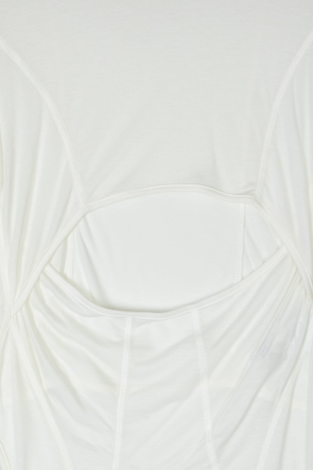 alt-image__Off-white-jersey-top-with-cut-out-detail---Layered-Cut-Out-Jersey-Top