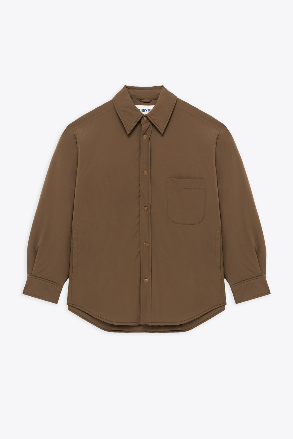 alt-image__Overshirt-imbottita-in-nylon-marrone---Sjpx