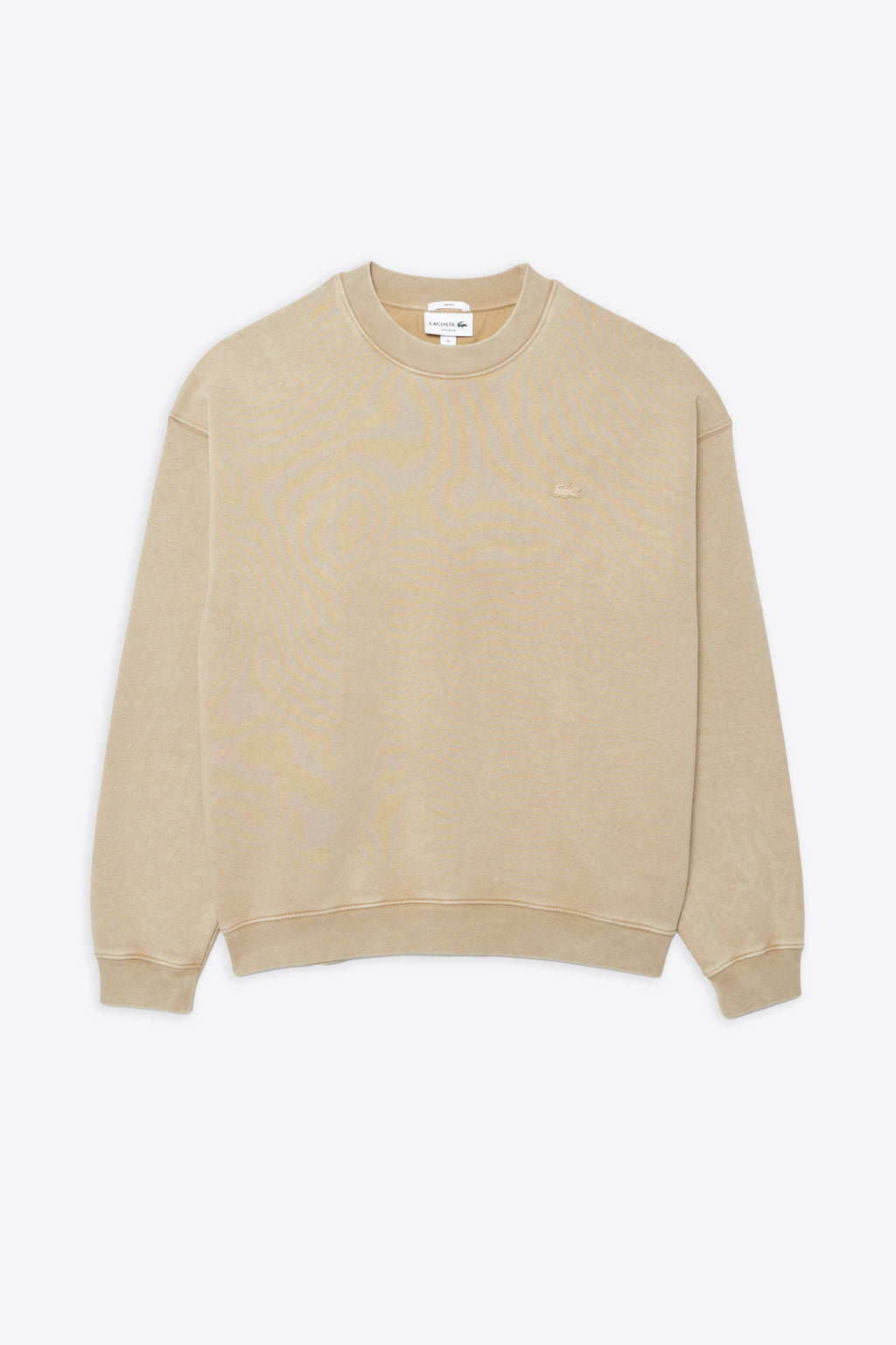 alt-image__Washed-beige-cotton-crewneck-sweatshirt-with-logo