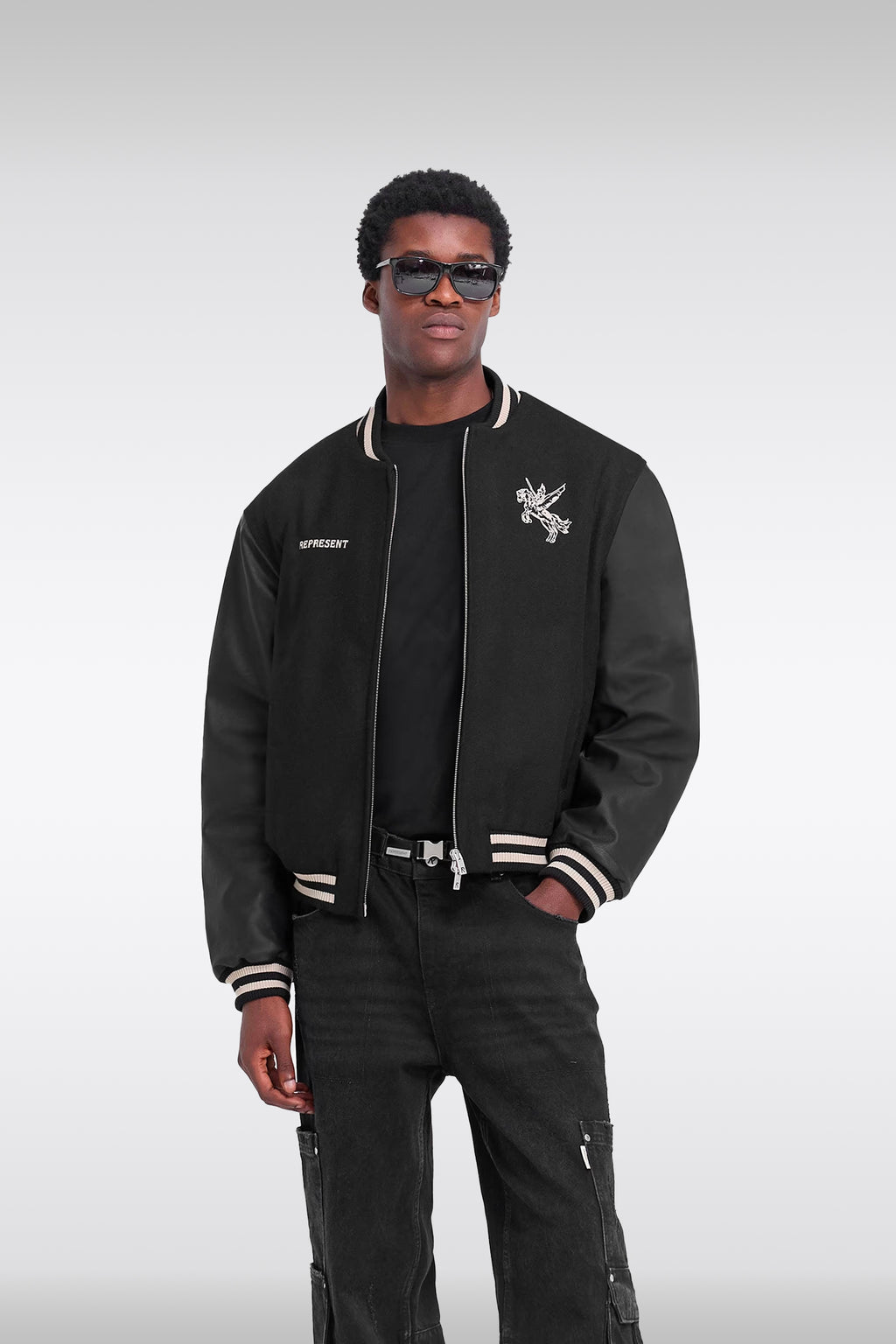 alt-image__Black-wool-varsity-jacket-with-faux-leather-sleeves---Mascot-Varsity-Jacket