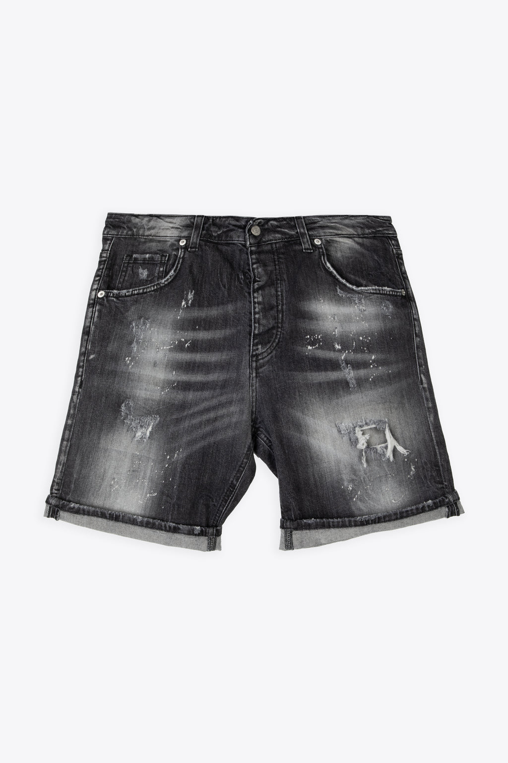 alt-image__Sanded-distressed-black-denim-short