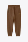 Pantalone in felpa marrone con logo C ricamato - Chase Sweat Pant 