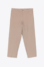 Pantalone ampio in lyocell beige con elastico in vita - Pajama Otax Pant 