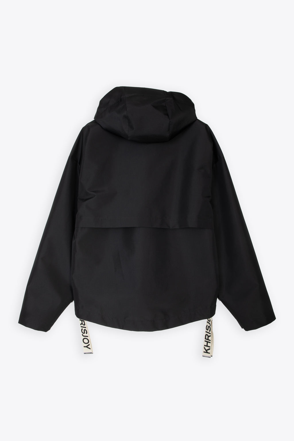 alt-image__Black-nylon-windproof-hooded-jacket---Shell-Windbreaker