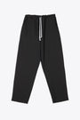 Pantalone nero con elastico in vita e coulisse - Jogger Pant 