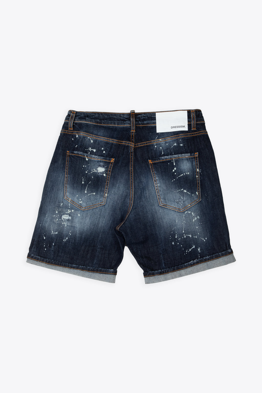 alt-image__Distressed-blue-denim-short-with-paint