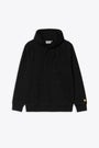 Black hoodie with raglan sleeves - Hooded Chase Sweatshirt 