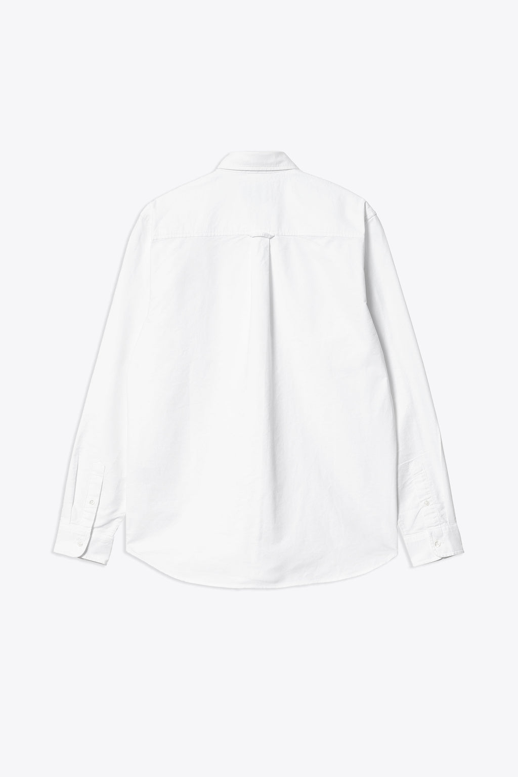 alt-image__Camicia-in-cotone-oxford-bianca-con-tasca-al-petto---L/S-C-Logo-Shirt