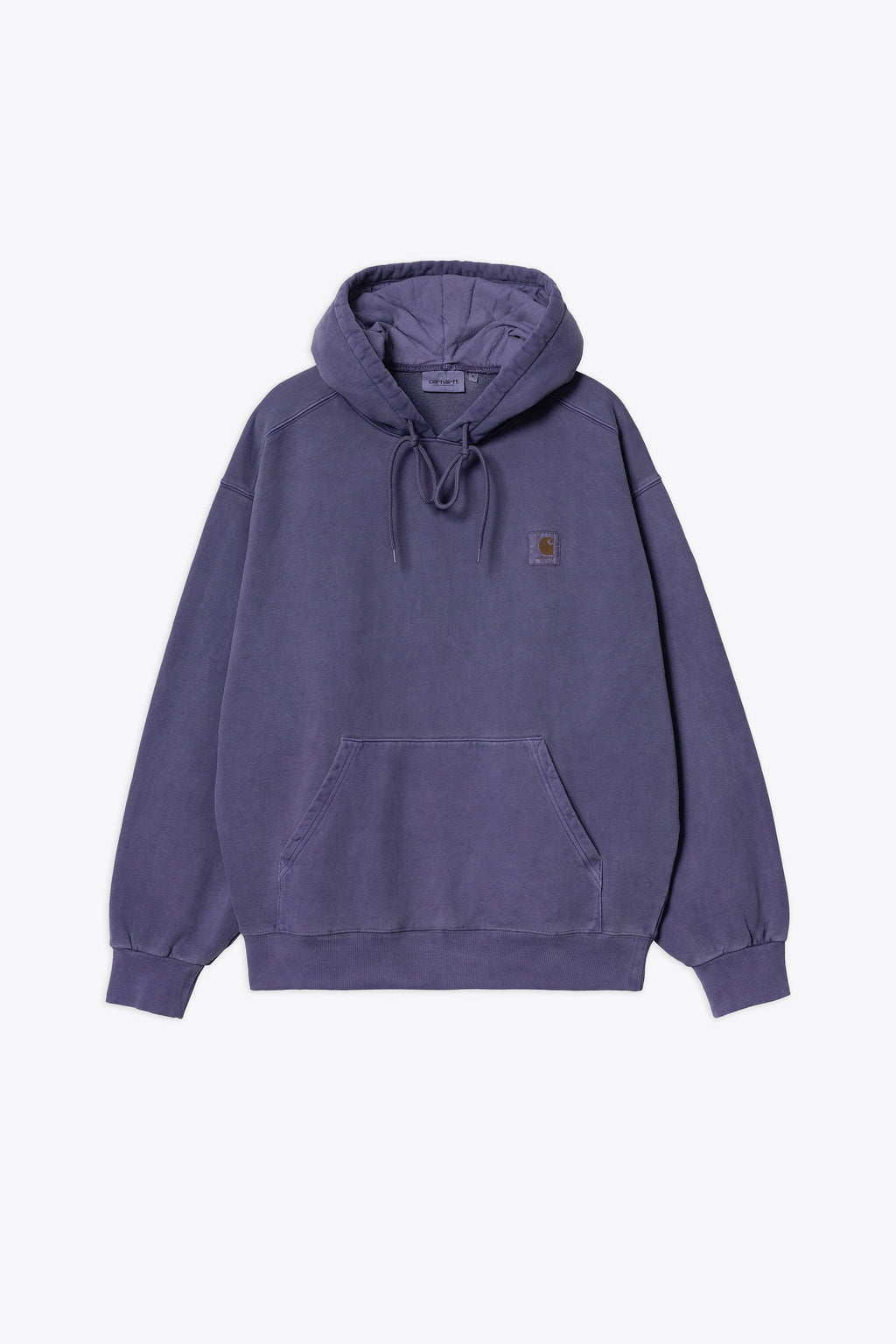 alt-image__Felpa-con-cappuccio-in-cotone-lavato-viola---Hooded-Vista-Sweat