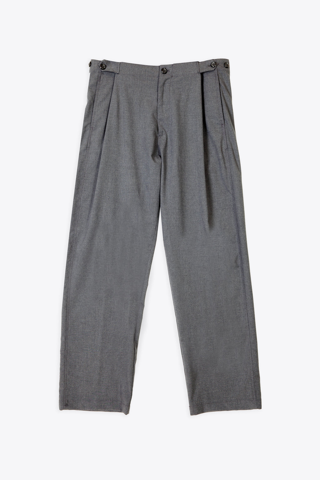 alt-image__Grey-tailored-pant-with-adjustable-waist-with-buttons--Size-Free-Pant