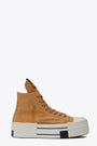 Sneaker Converse in tela beige stonewashed con para alta - Dbl Drkstar 