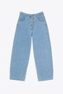 Jeans 5 tasche Rihanna in denim blu chiaro 