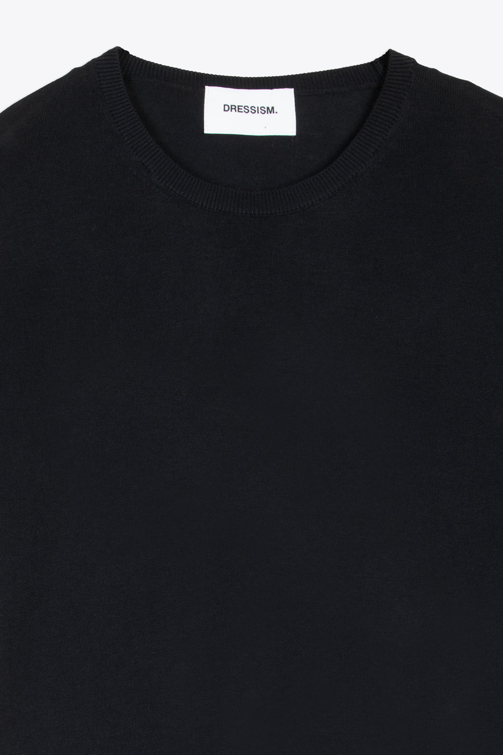 alt-image__Black-cotton-knit-t-shirt