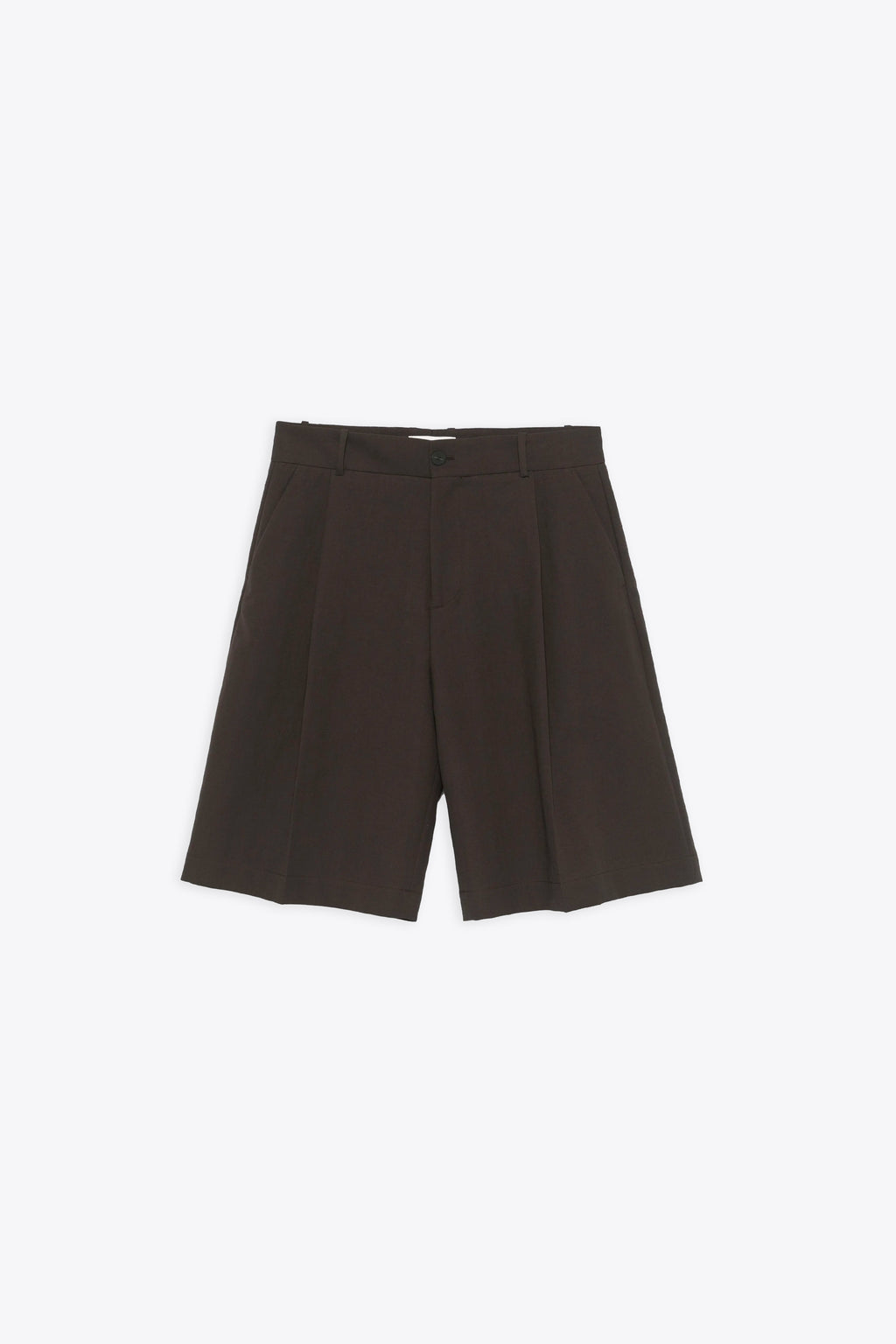 alt-image__Brown-cotton-crepe-baggy-shorts---Fowld-SNM