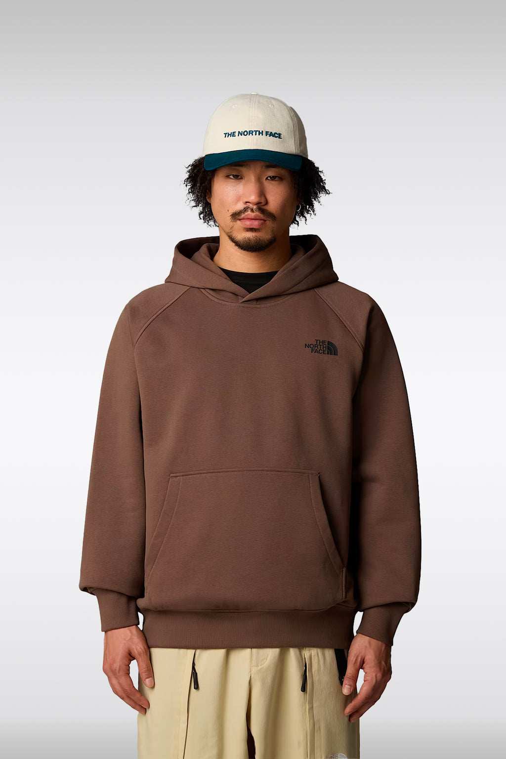 alt-image__Brown-cotton-hoodie-with-raglan-sleeves---M-Raglan-Redbox-Hoodie