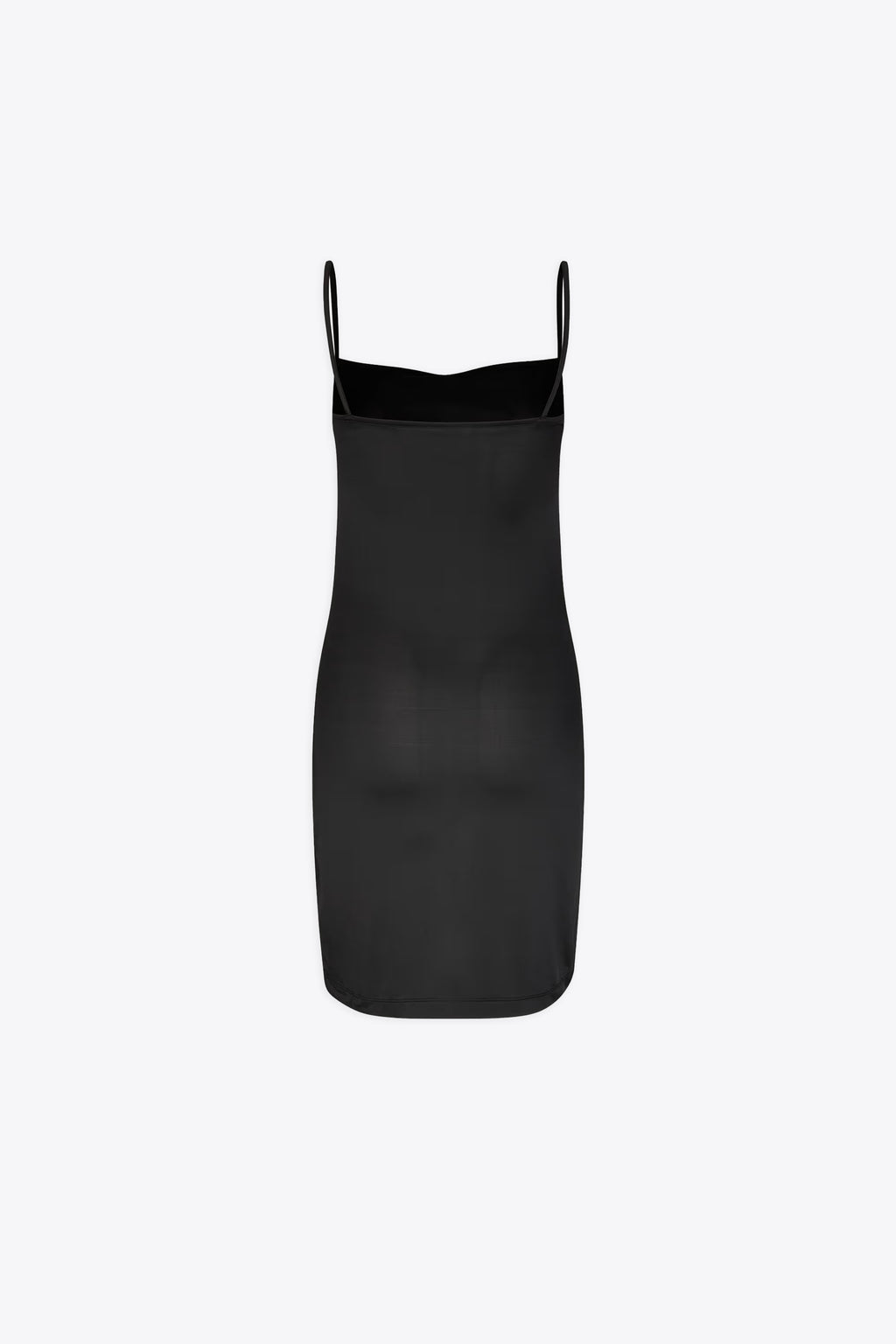 alt-image__Abito-corto-in-jersey-stretch-nero-con-bretelle-sottili---Safaye-Slip-Dress