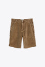 Light brown corduroy work shorts with spray paint - Joiner Short  