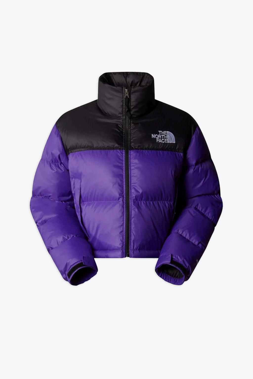 alt-image__Purple-and-black-nylon-short-down-jacket---W-Nuptse-Short-Jacket-