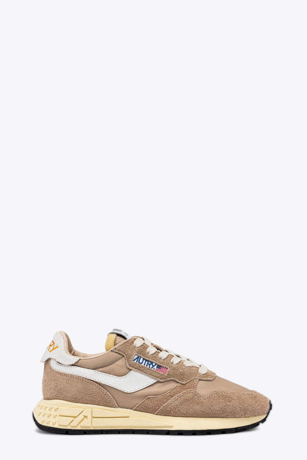 alt-image__Beige-nylon-and-suede-low-sneaker---Reelwind-Low-