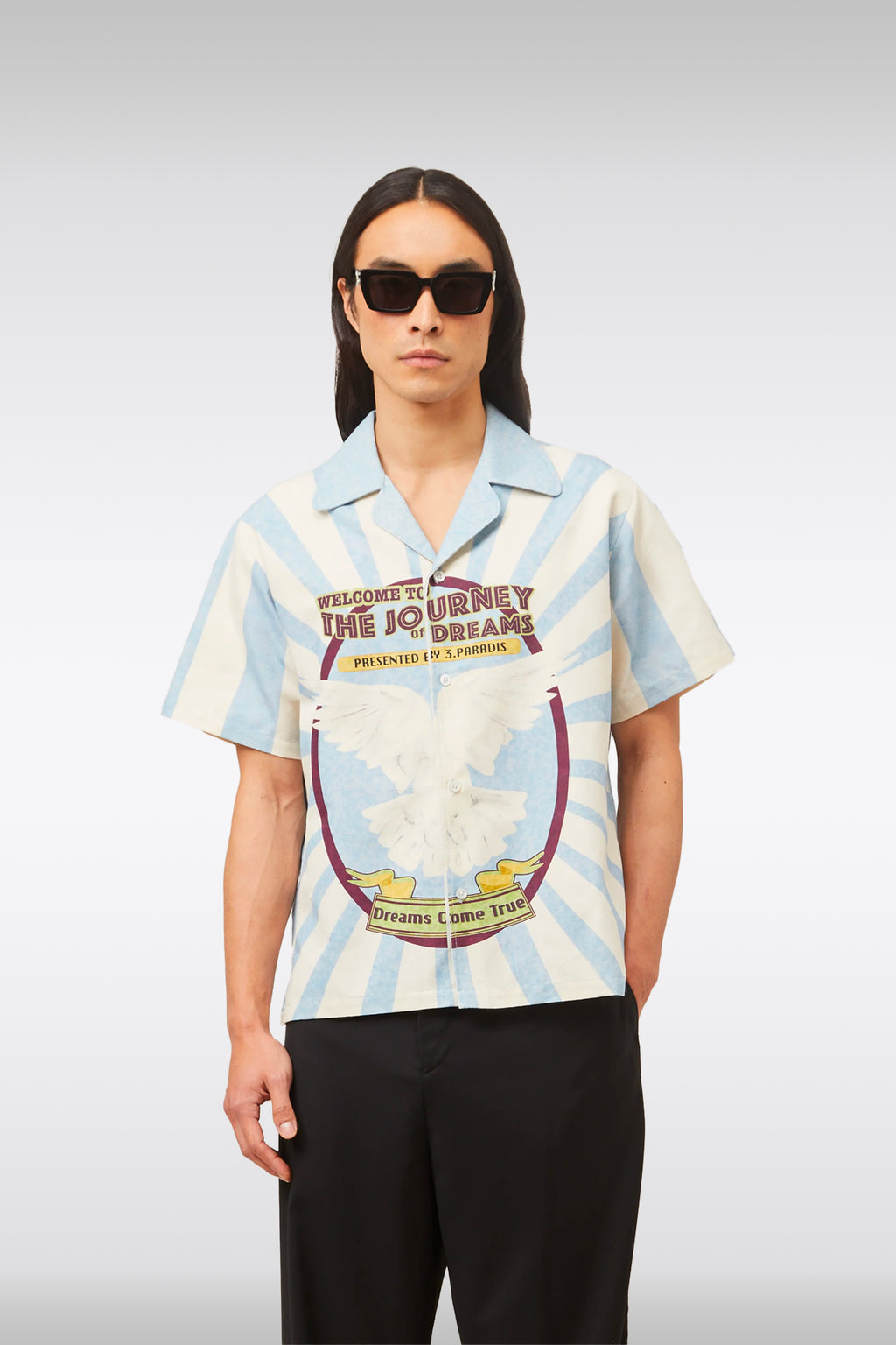 alt-image__Camicia-in-ripstop-di-cotone-con-stampa-all-over---Journey-of-Dreams-SS-Shirt