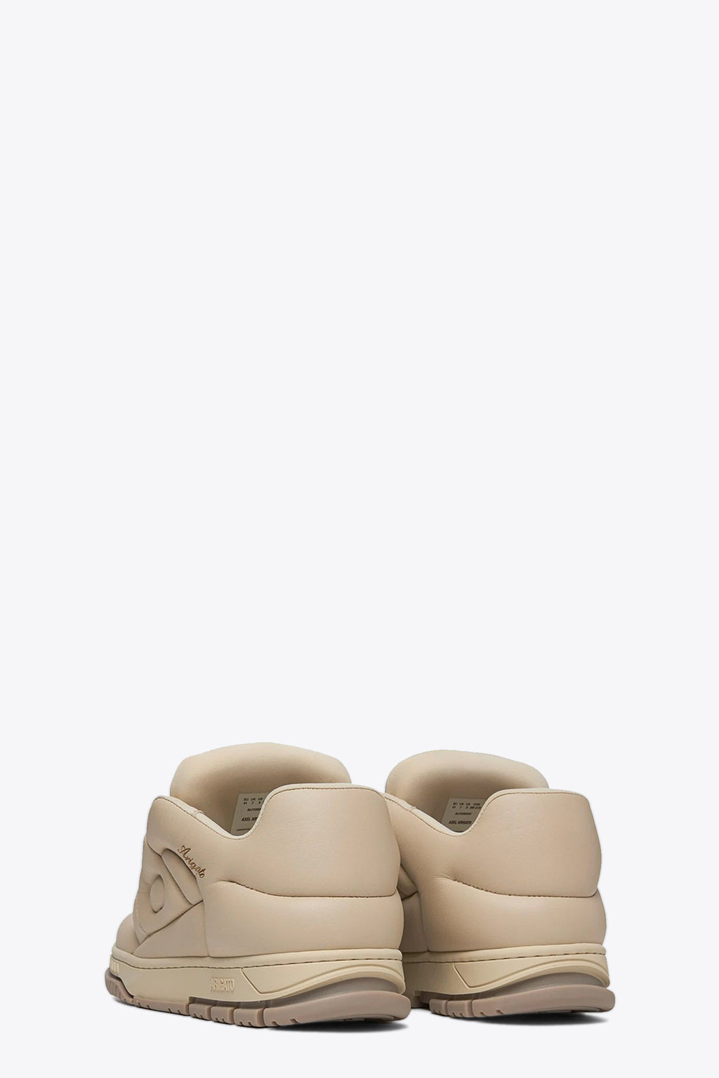 alt-image__Sneaker-bassa-in-pelle-imbottita-beige---Area-Puff-Puff