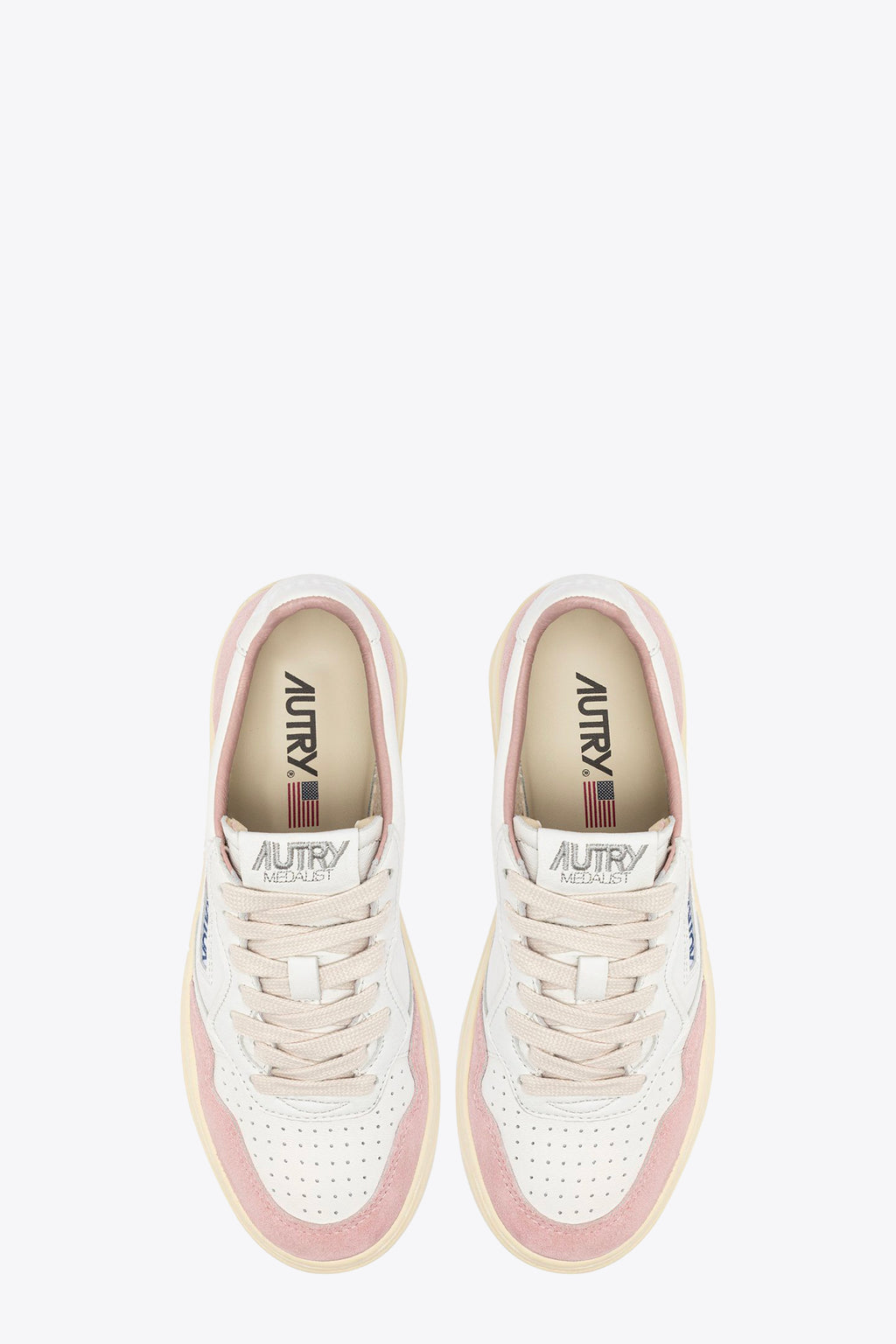 alt-image__White-leather-and-pink-suede-low-sneaker---Medalist-Low-