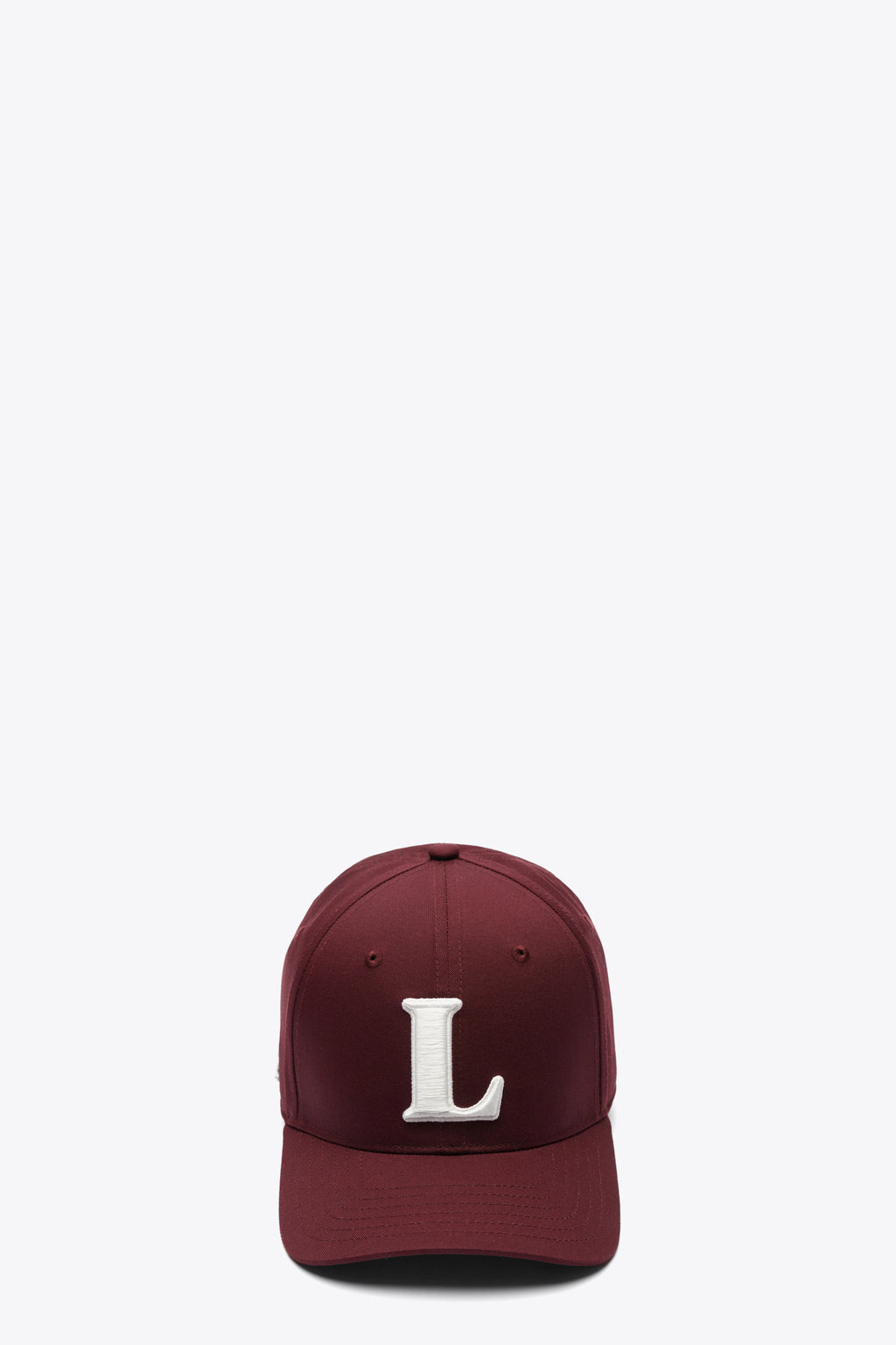 alt-image__Burgundy-baseball-cap-with-initial-logo-embroidery