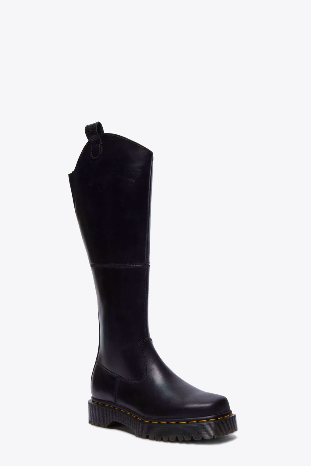 alt-image__Black-leather-high-boots-with-squared-toe---Amaayah-Hi-