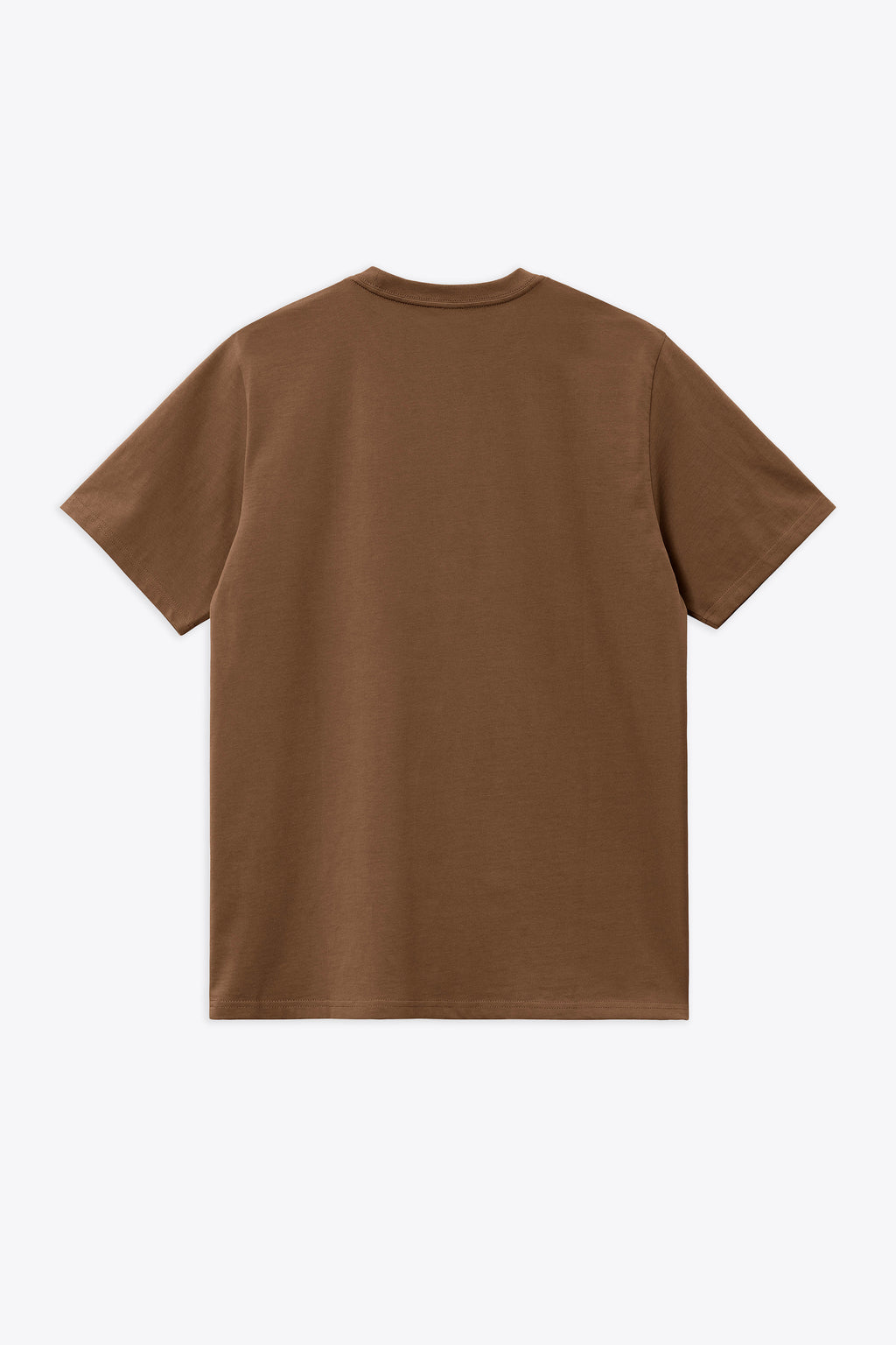 alt-image__Brown-cotton-t-shirt-with-chest-pocket---S/S-Pocket-T-Shirt-