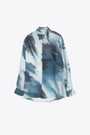 Multicolour printed silk shirt with long sleeves - Valentino Ive 